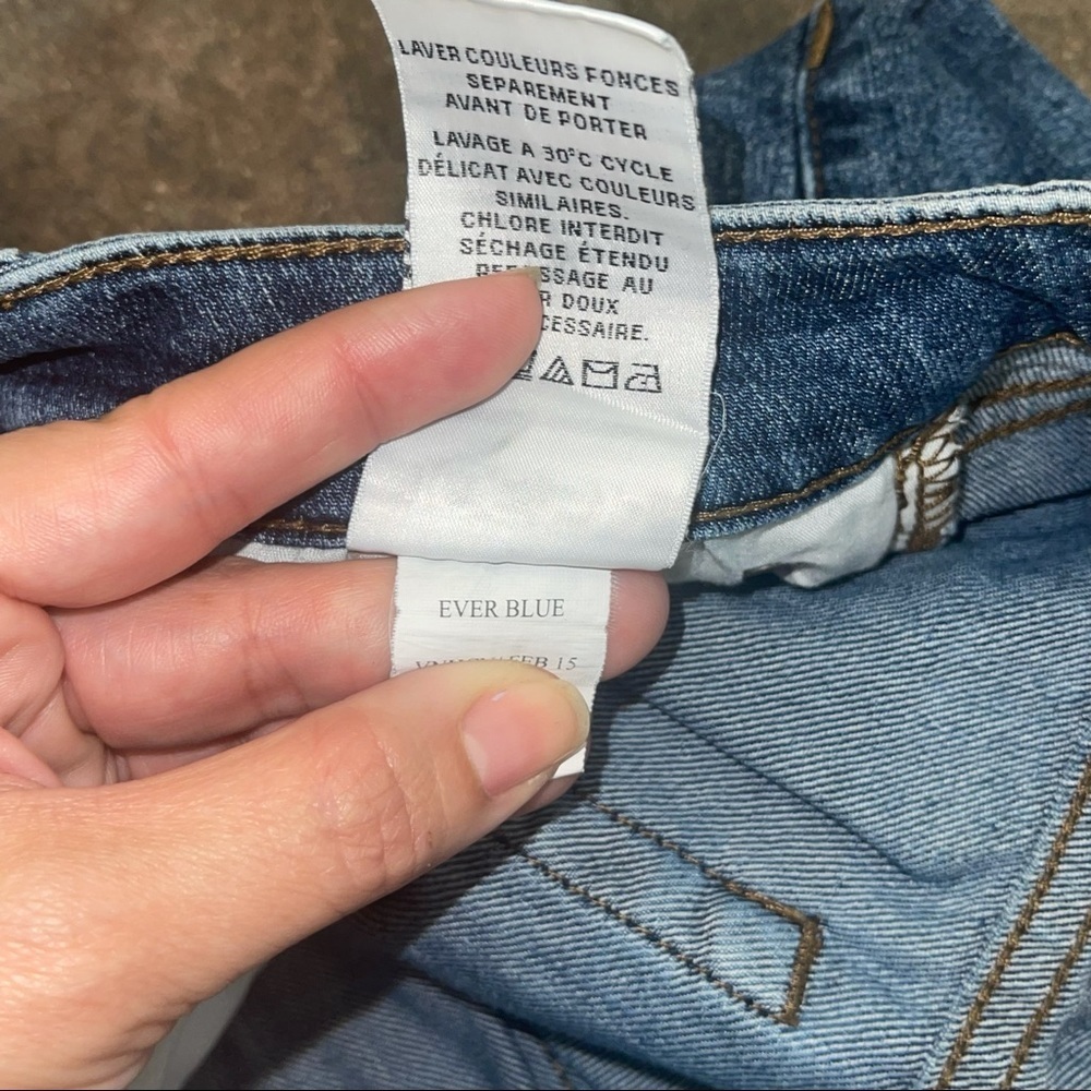 Joe’s Blue Jeans Straight Jeans Ever Blue Sz 10 - Picture 4 of 5